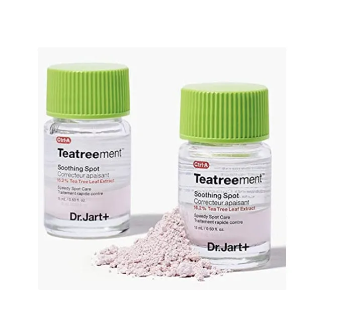 [1 1] Dr. JART Teatreement Soothing Spot 15ml Pink Powders Derma acne Skincare Solution Calamine Sensitive