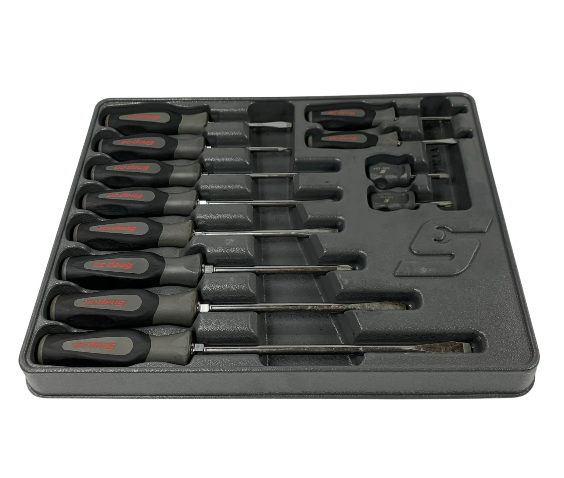 12pc Instinct® Grip Screwdriver Set - Dark Titanium