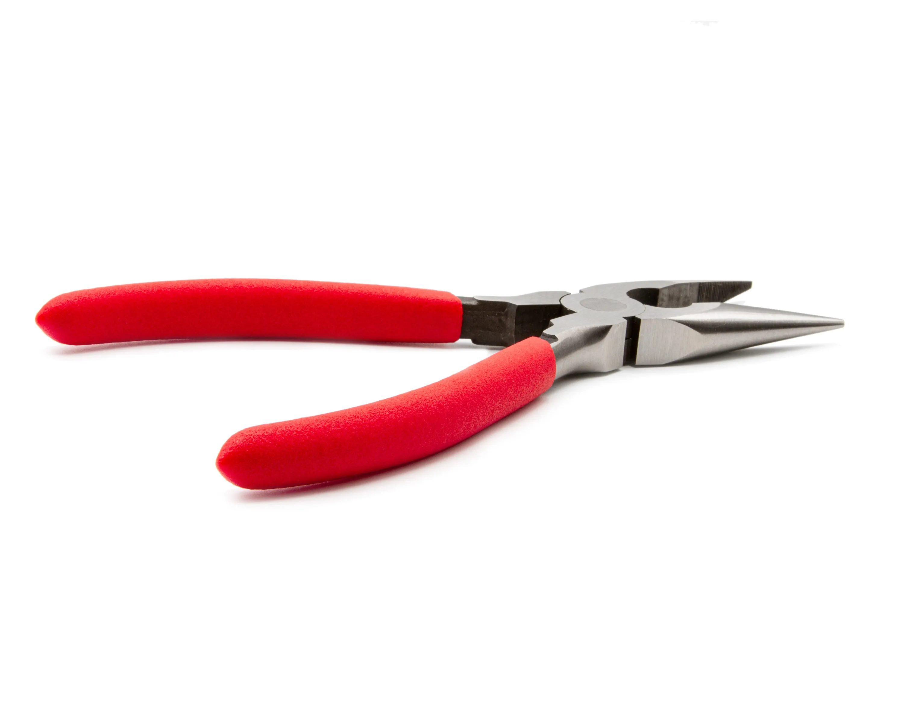 8" Long Nose Pliers with Serrated Jaws - (TT-275)