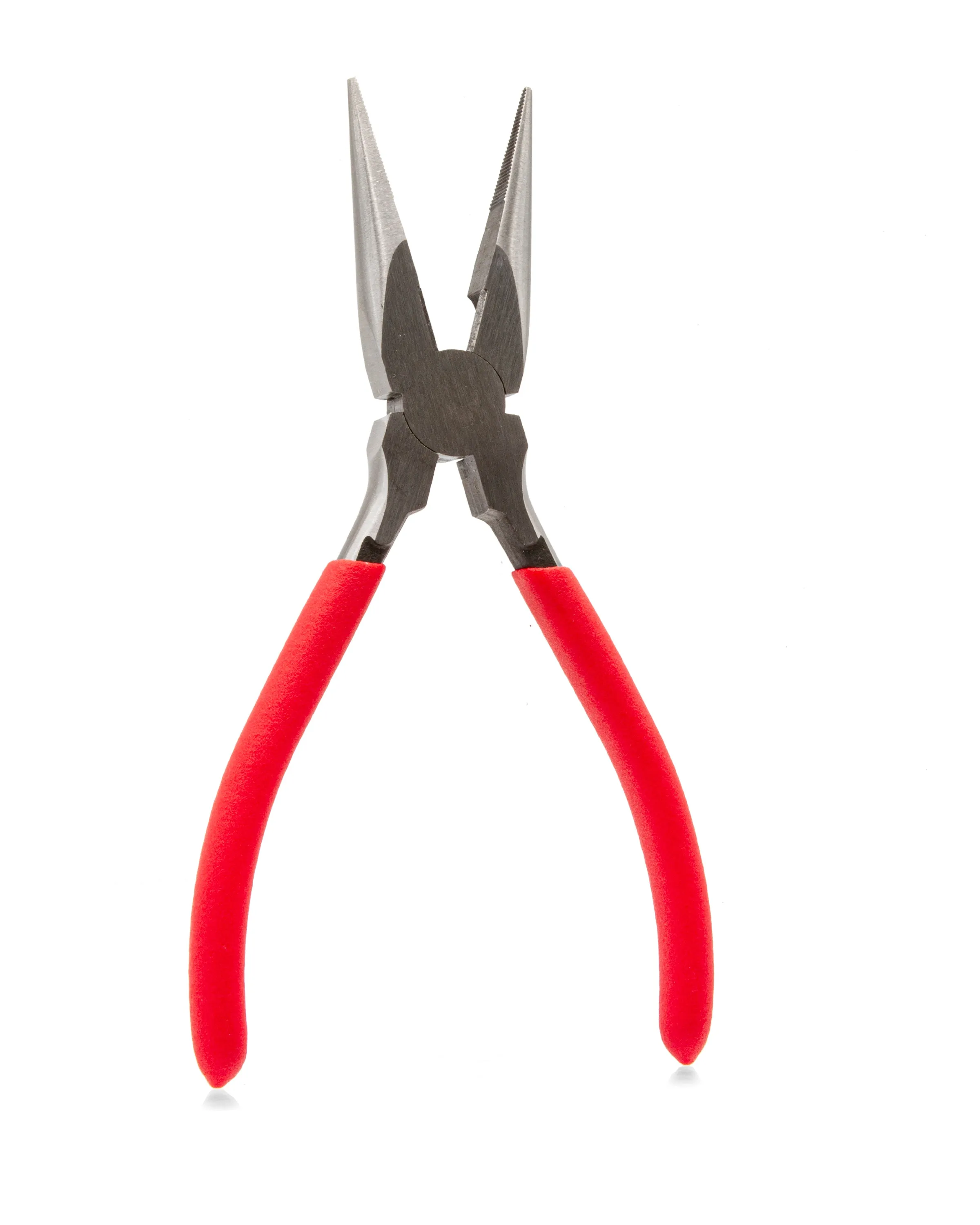 8" Long Nose Pliers with Serrated Jaws - (TT-275)