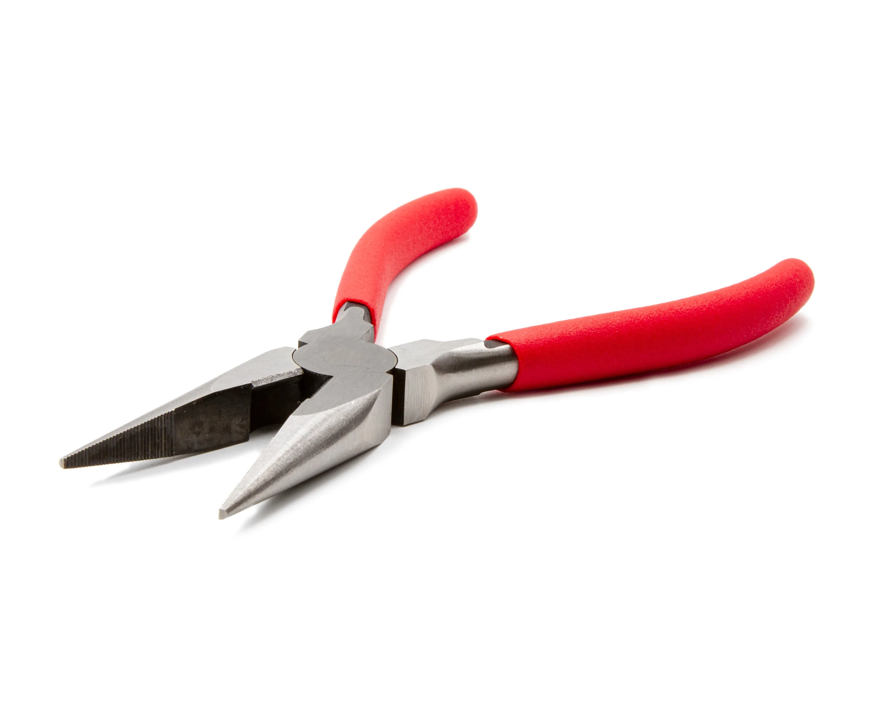 8" Long Nose Pliers with Serrated Jaws - (TT-275)