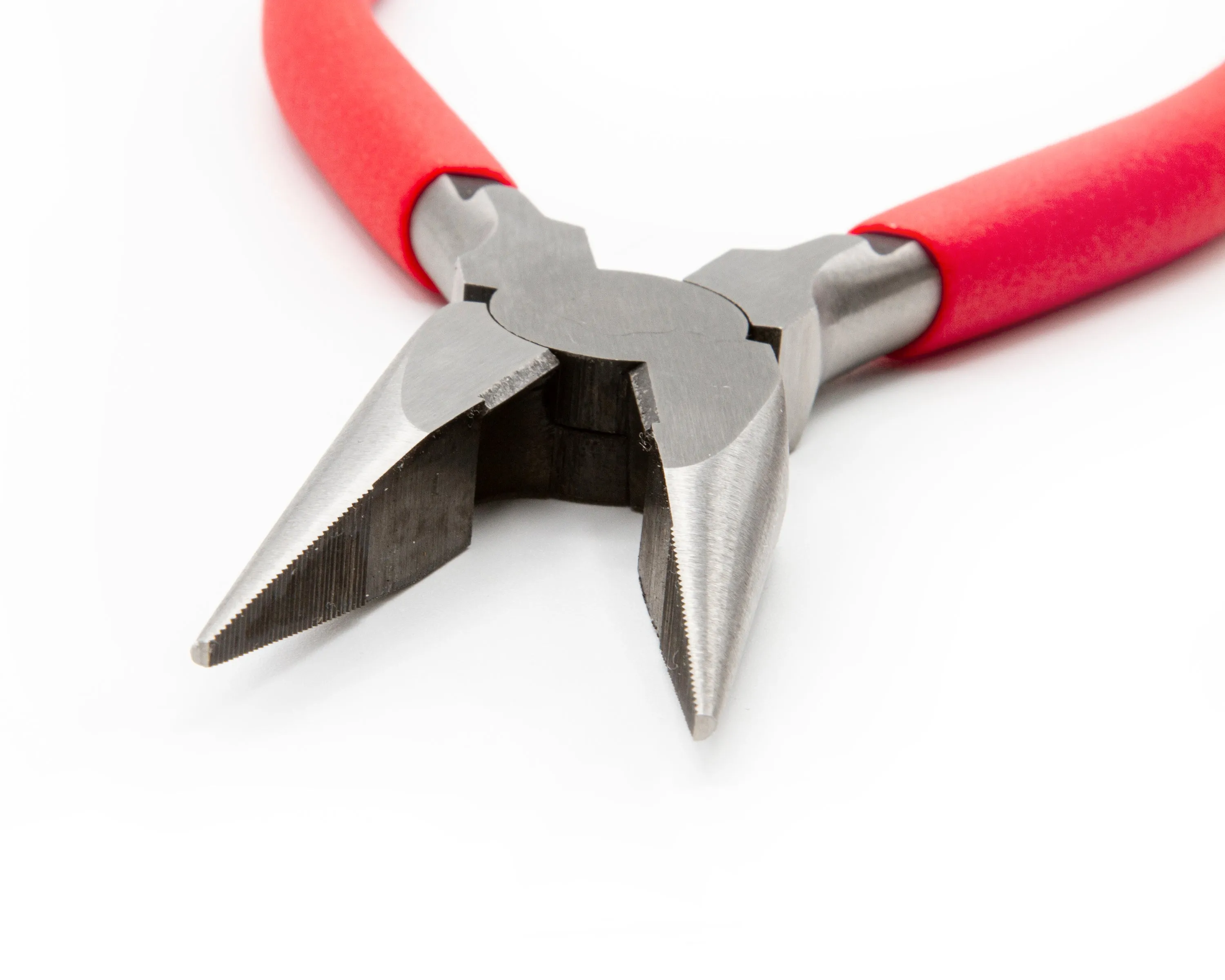 8" Long Nose Pliers with Serrated Jaws - (TT-275)