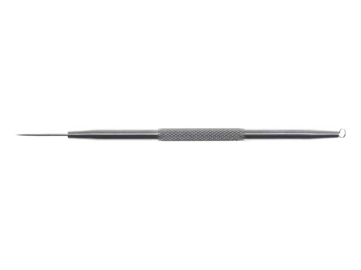 Blackhead-Pimple Extraction Tool - Angled Loop / Point Pick