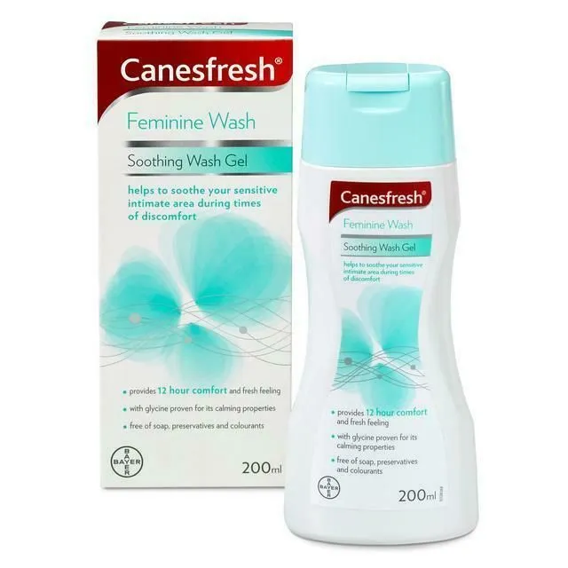 Canesten Canesfresh Soothing Wash Gel 200ml x 2