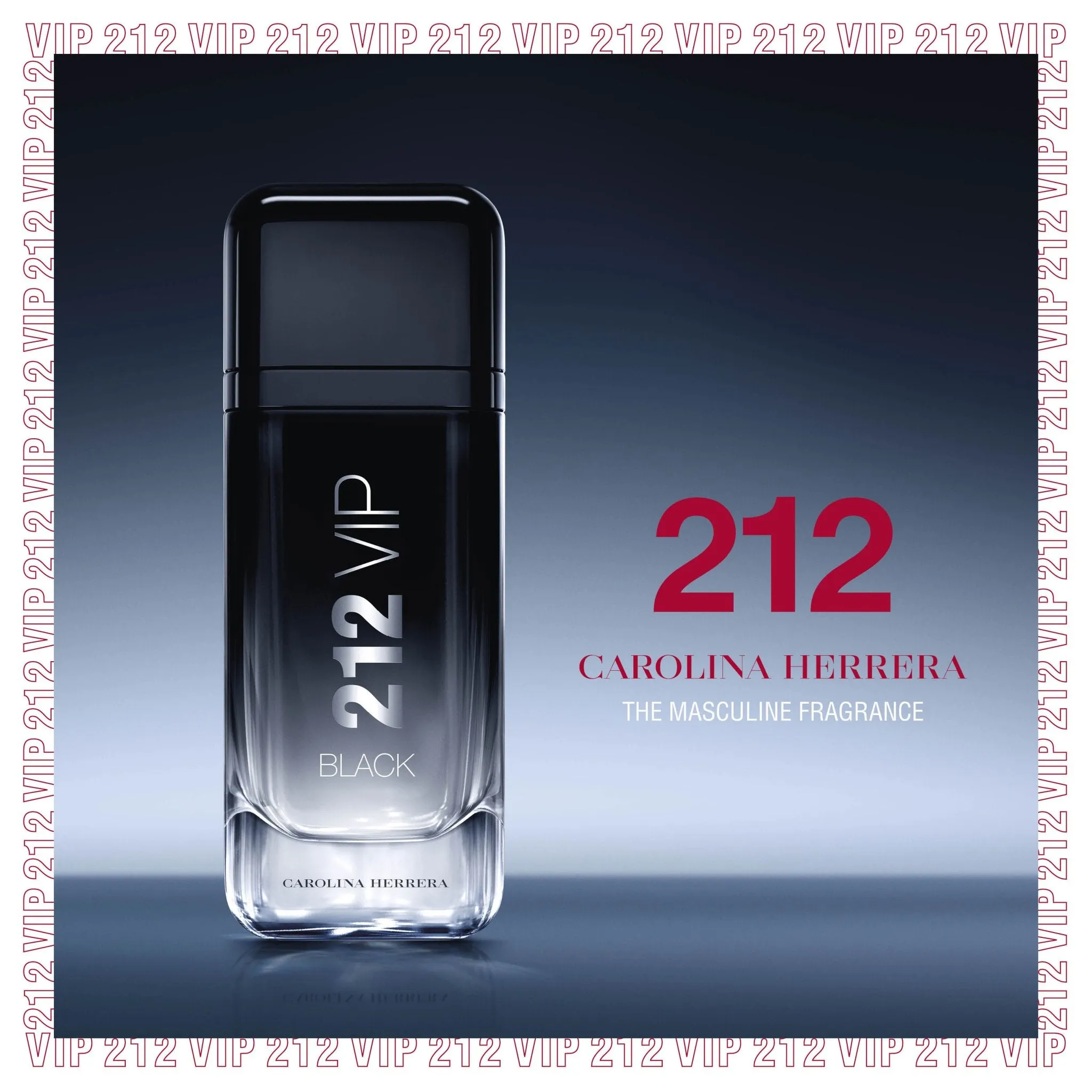 Carolina Herrera 212 Vip Black Eau De Parfum Spray For Men 100 Ml