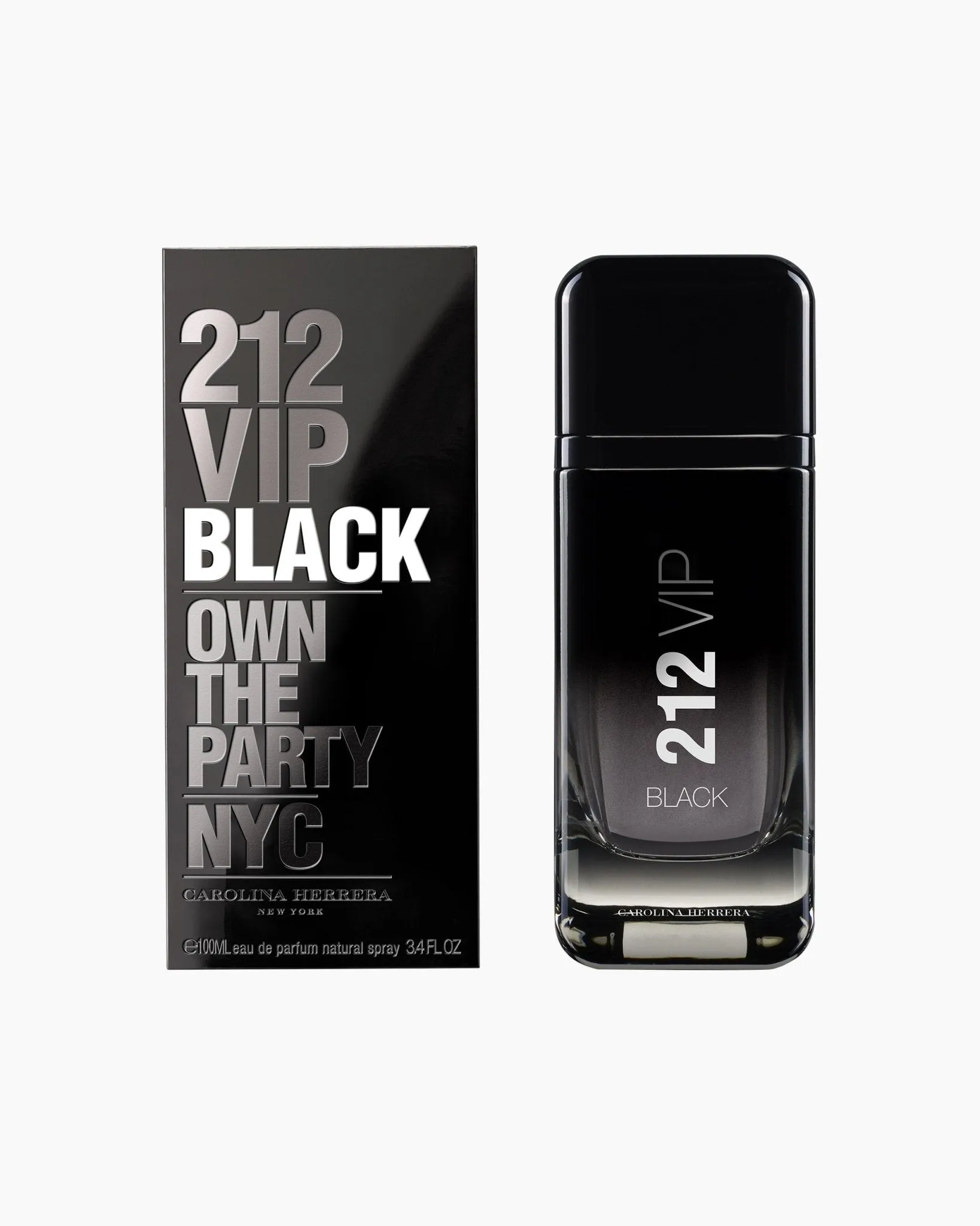 Carolina Herrera 212 Vip Black Eau De Parfum Spray For Men 100 Ml