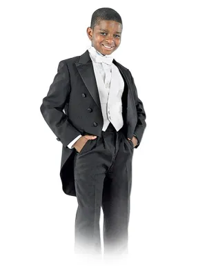 COBY (Style #3017B) - Basic Polyester Full Dress Tail Tuxedo Package - Boys