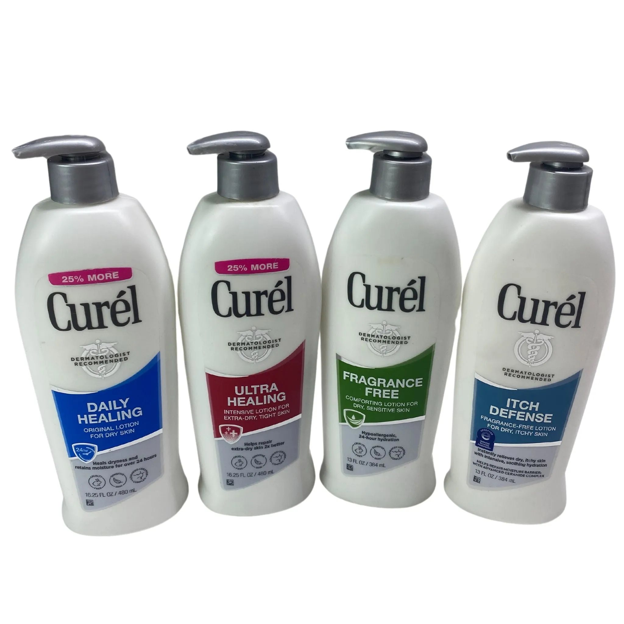 Curel Ultra Healing Assorted Mix 13 FL OZ (50 Pcs Lot)