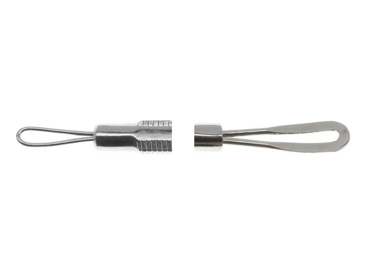 Elongated Loop Blackhead Remover - Double End