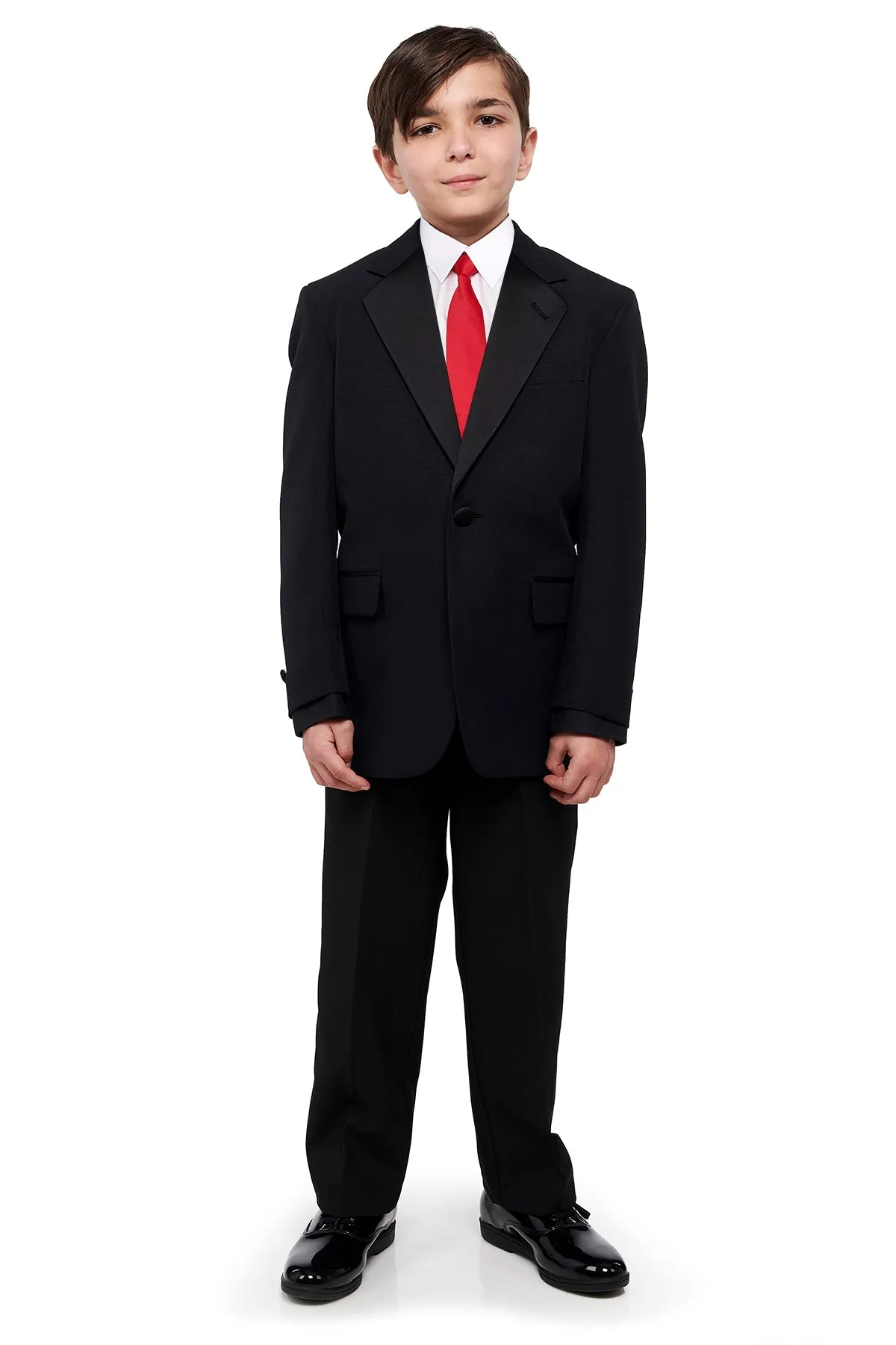 EVAN (Style #3004B) - Long Tie Tuxedo Package - Boys