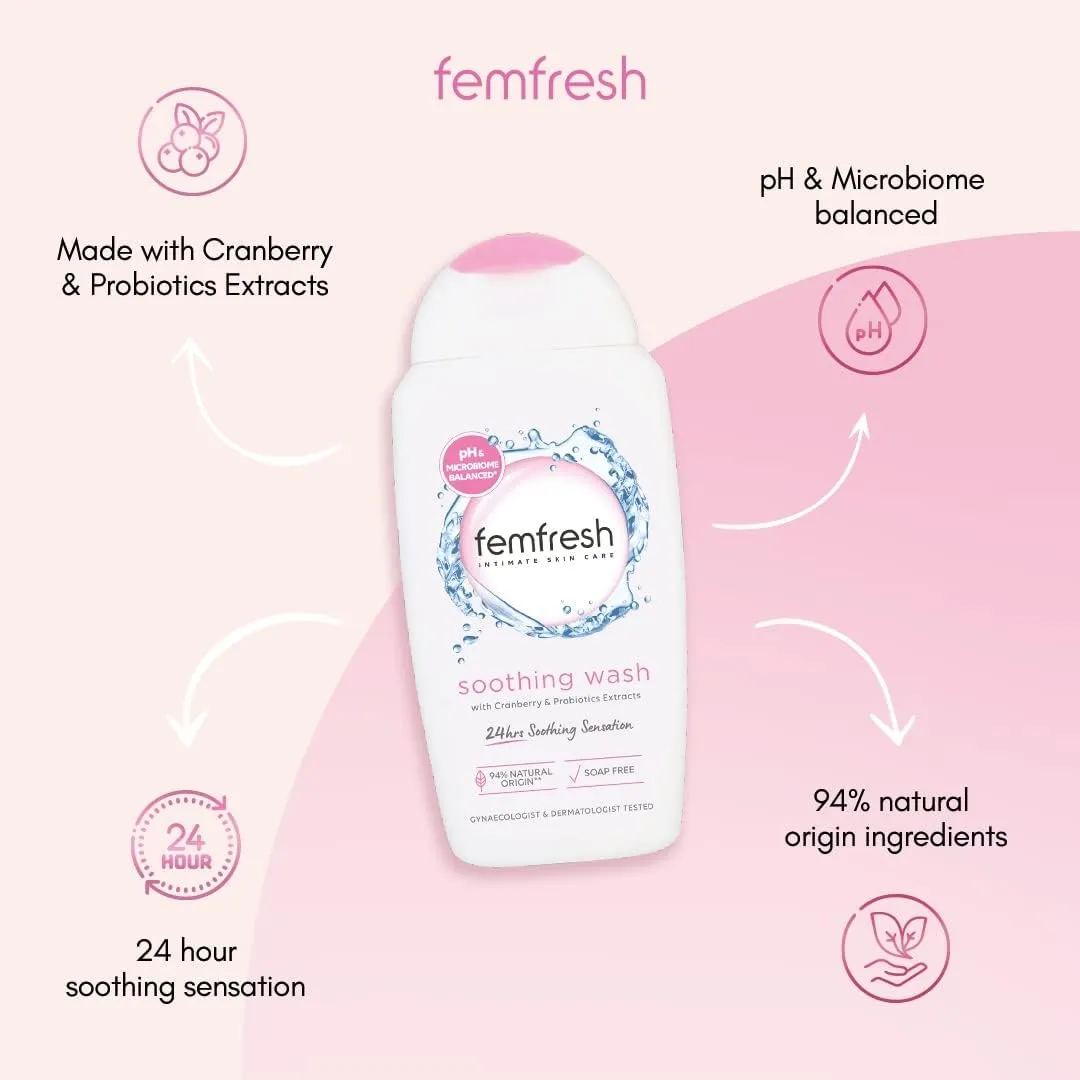 Femfresh Soothing Wash 250Ml (T)