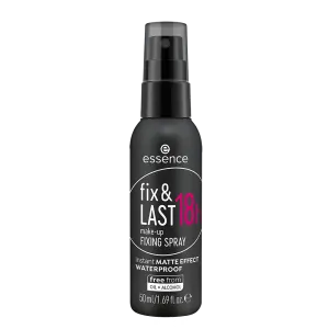 fix and LAST 18h make-up fixing spray