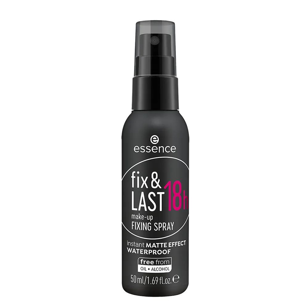 fix and LAST 18h make-up fixing spray