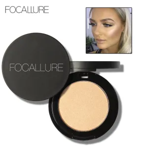 FOCALLURE Brand Shimmer Highlighter Makeup Bronzer Face Powder Glitter Mineral Make Up Bronzer Highlighter Contour Powder