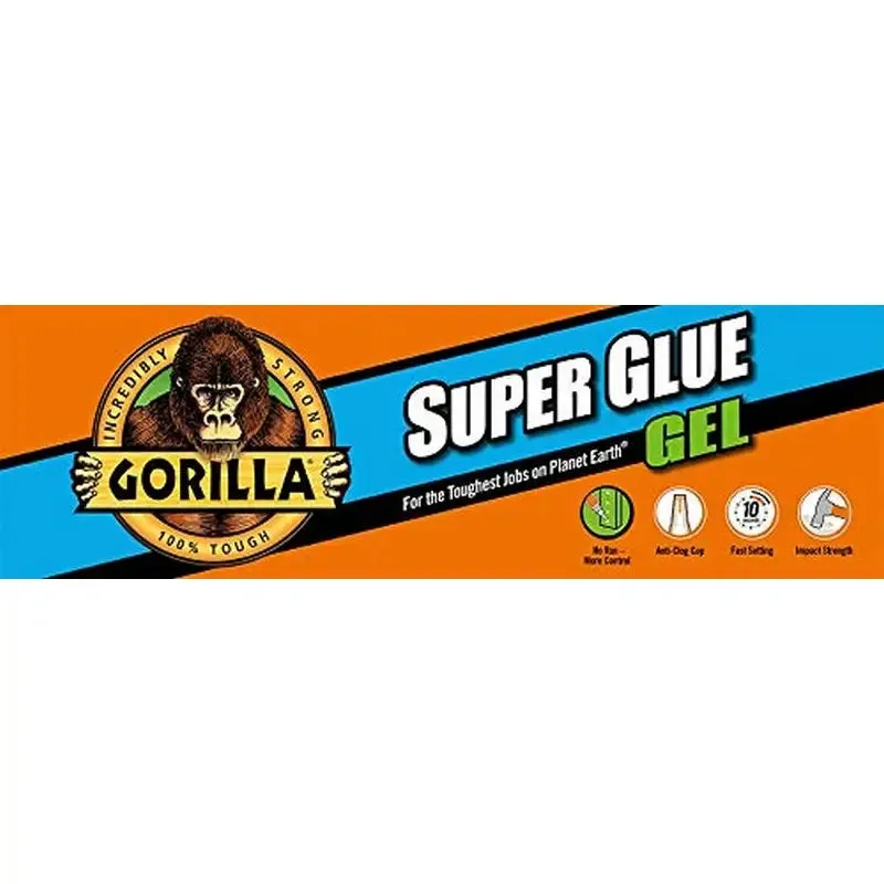 Gorilla Precise Gel Super Glue - 15G