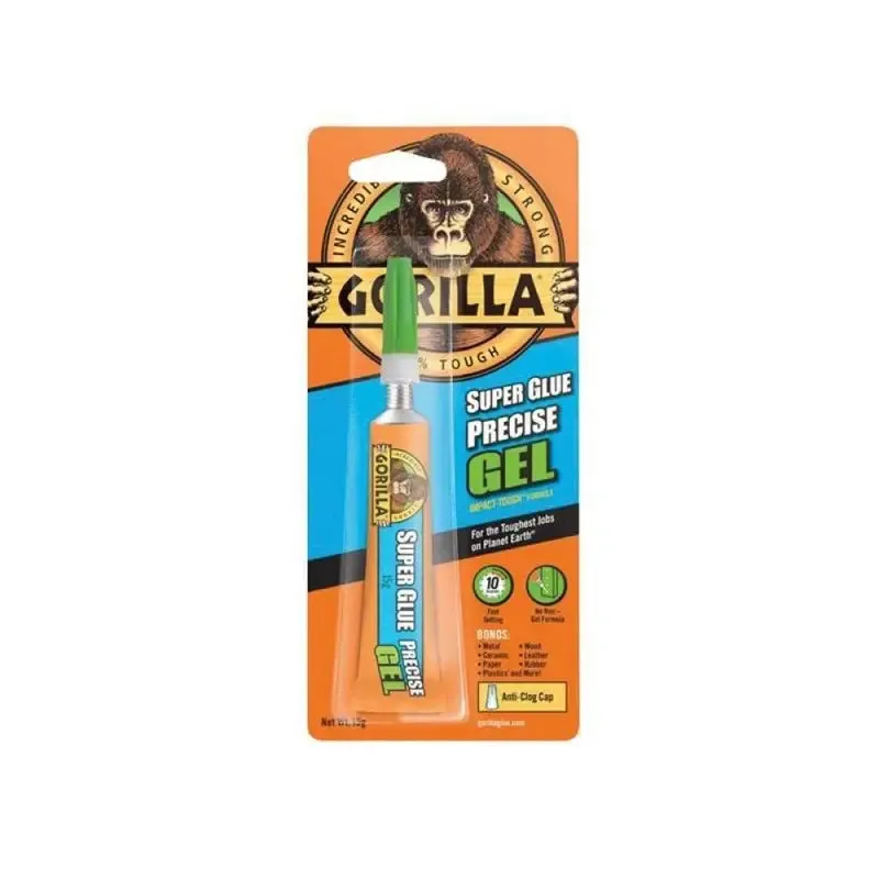 Gorilla Precise Gel Super Glue - 15G