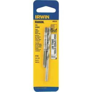 Irwin Hanson 12 - 24 NC   No. 16 Plug Tap & Drill Bit