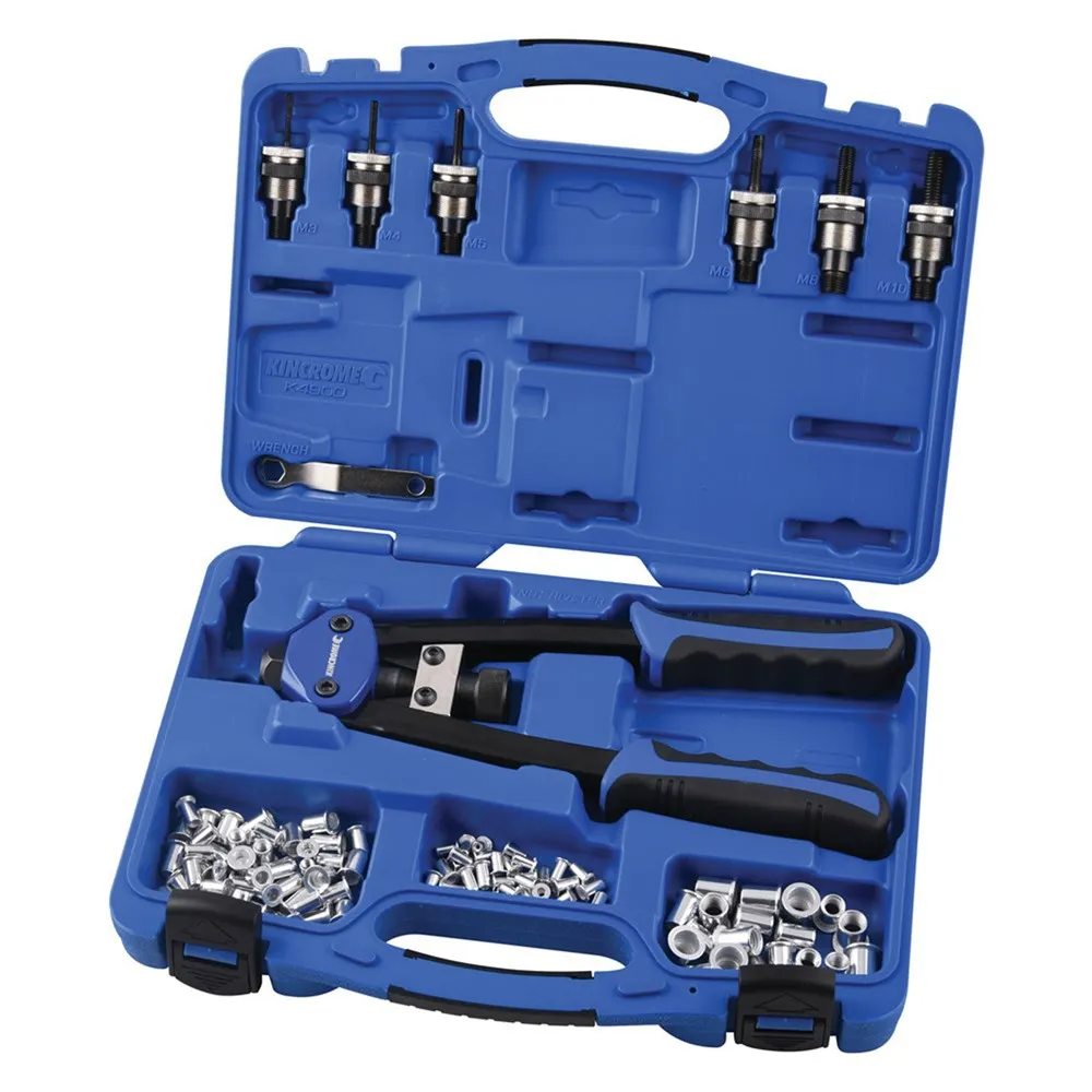 Kincrome 68 Piece Twin Handle Nut Riveter Kit - K4900