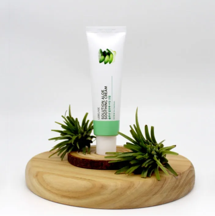 LEBELAGE Aloe Soothing Cream - 50ml, Hydrating Moisturizer for Dry Skin, Soothing and Nourishing