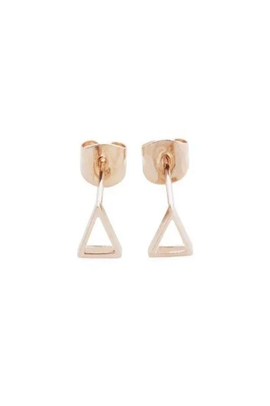 Outline Triangles Earrings