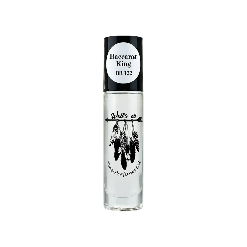 Perfume Oil Roll-On 0.33 fl Oz Inspired by Baccarat King Type