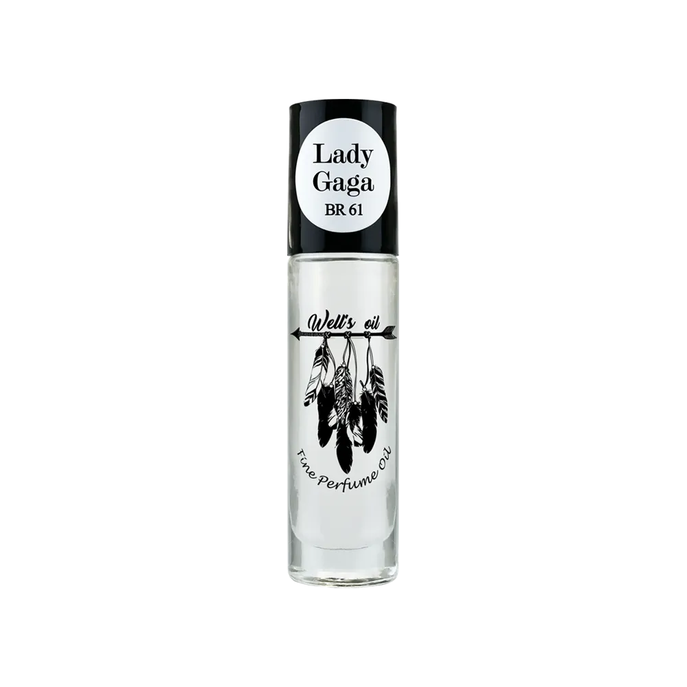 Perfume Oil Roll-On 0.33 fl Oz Inspired by Lady Gaga Type