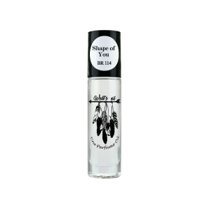 Perfume Oil Roll-On 0.33 fl Oz Inspired by Shape of You Type