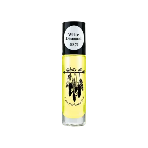 Perfume Oil Roll-On 0.33 fl Oz Inspired By White Diamond Type