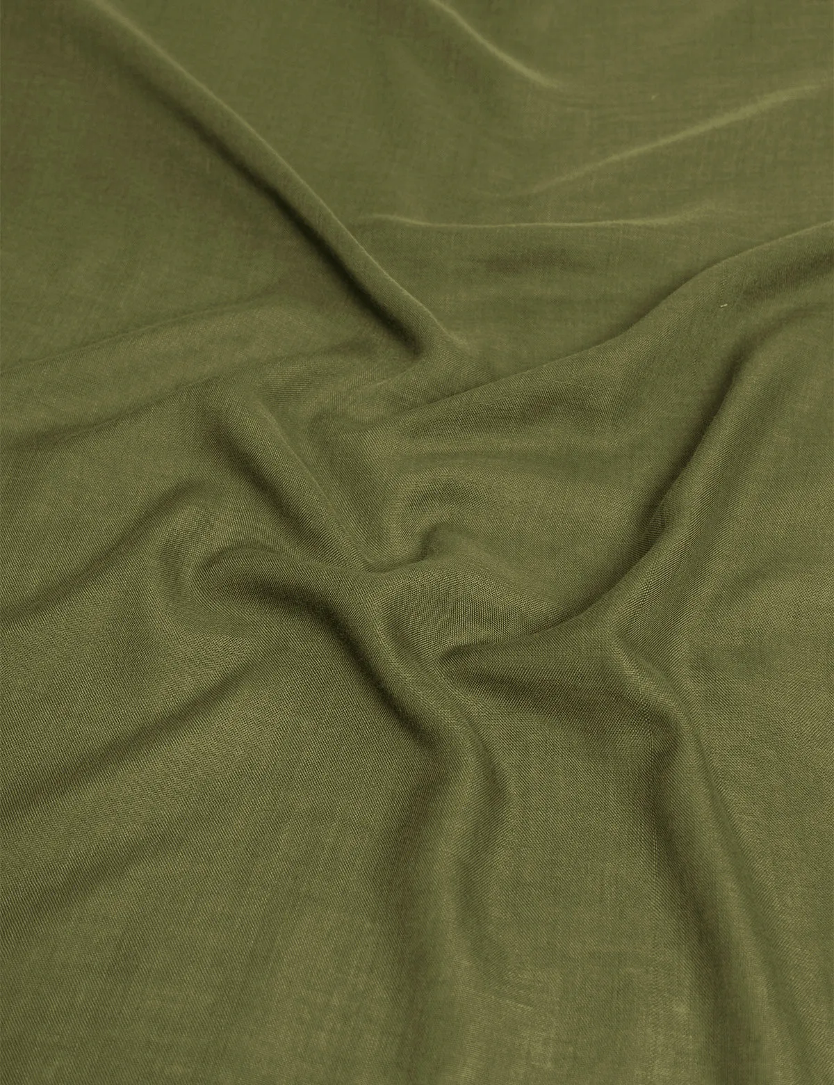 Plain Lawn Hijabs - Olive