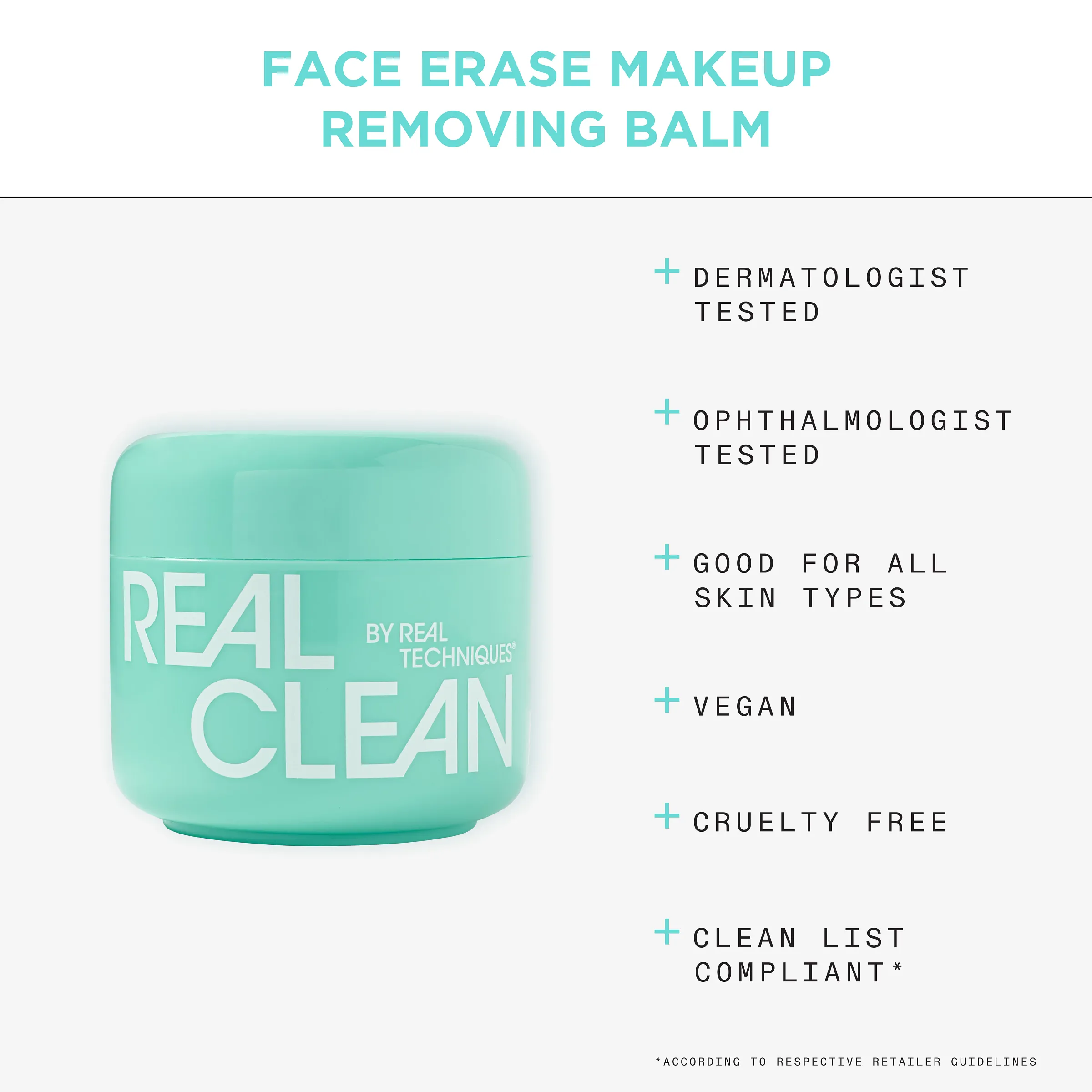 Real Clean Face Erase Makeup Removing Balm