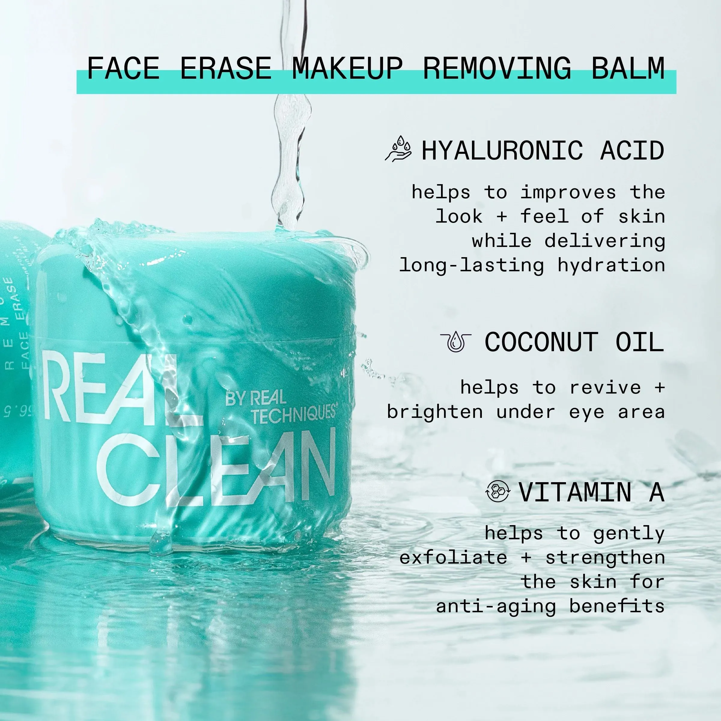 Real Clean Face Erase Makeup Removing Balm