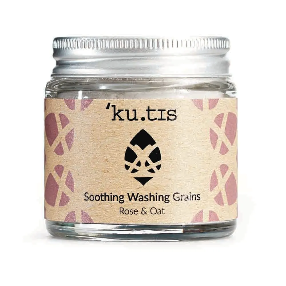 Rose & Oat Soothing Washing Grains by Kutis Skincare