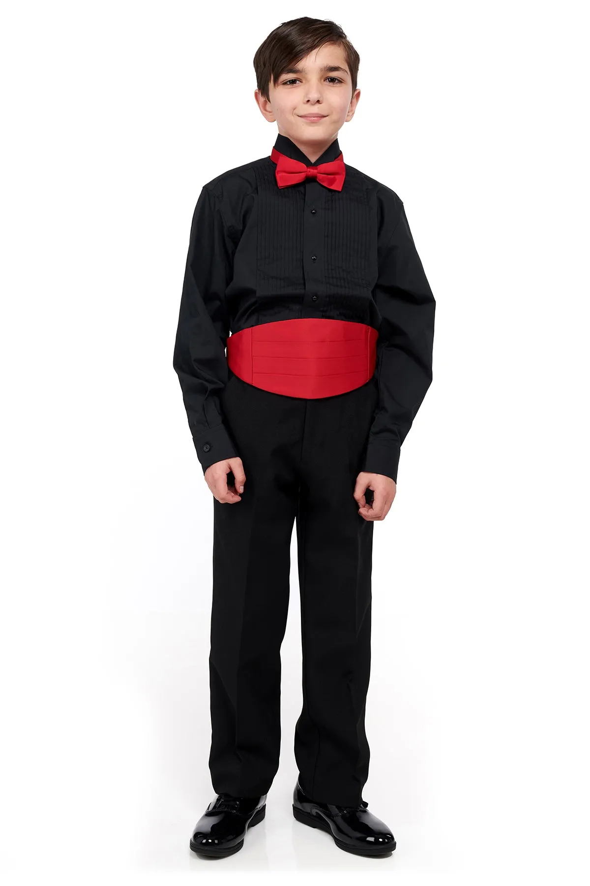 RYAN (Style #6712B) - Black Shirt Ensemble Package - Boys