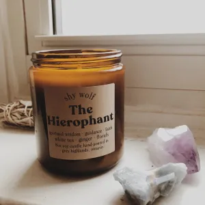 The Hierophant Soy Wax Candle