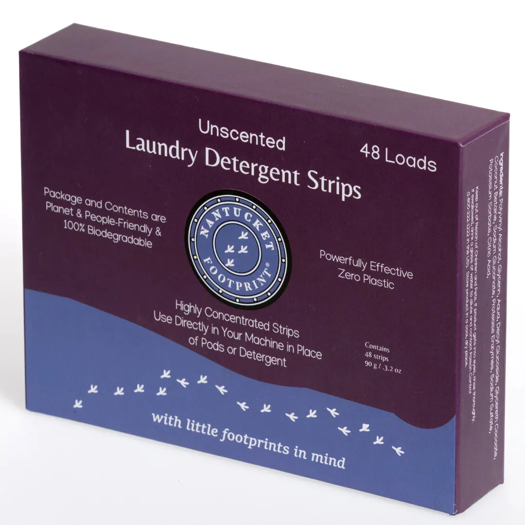 Unscented Laundry Detergent Strips